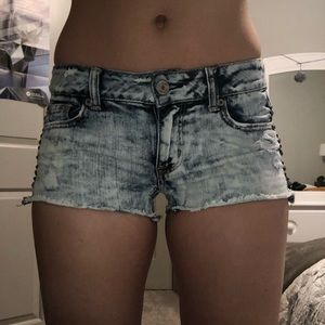 Acid Wash Shorts